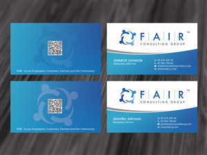 Diseño de Tarjeta de Presentación por diRtY.EMM para FAIR Consulting Group Pty Ltd. | Diseño: #1430066