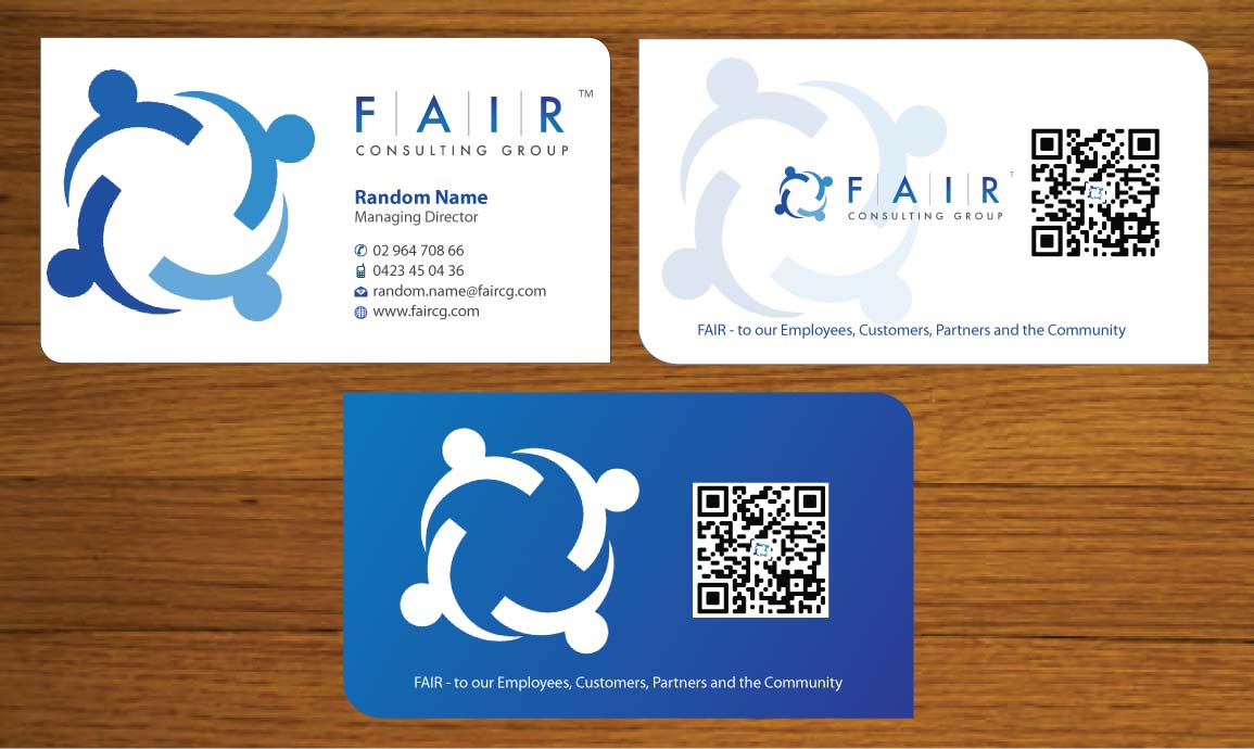 Diseño de Tarjeta de Presentación por Sbss para FAIR Consulting Group Pty Ltd. | Diseño #1431508