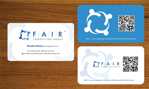 Visitenkarten-Design von Sbss für FAIR Consulting Group Pty Ltd. | Design: #1431512