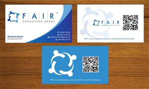 Visitenkarten-Design von Sbss für FAIR Consulting Group Pty Ltd. | Design: #1431516