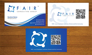 Visitenkarten-Design von Sbss für FAIR Consulting Group Pty Ltd. | Design: #1431519
