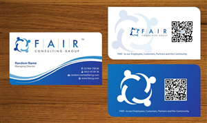 Visitenkarten-Design von Sbss für FAIR Consulting Group Pty Ltd. | Design: #1431524