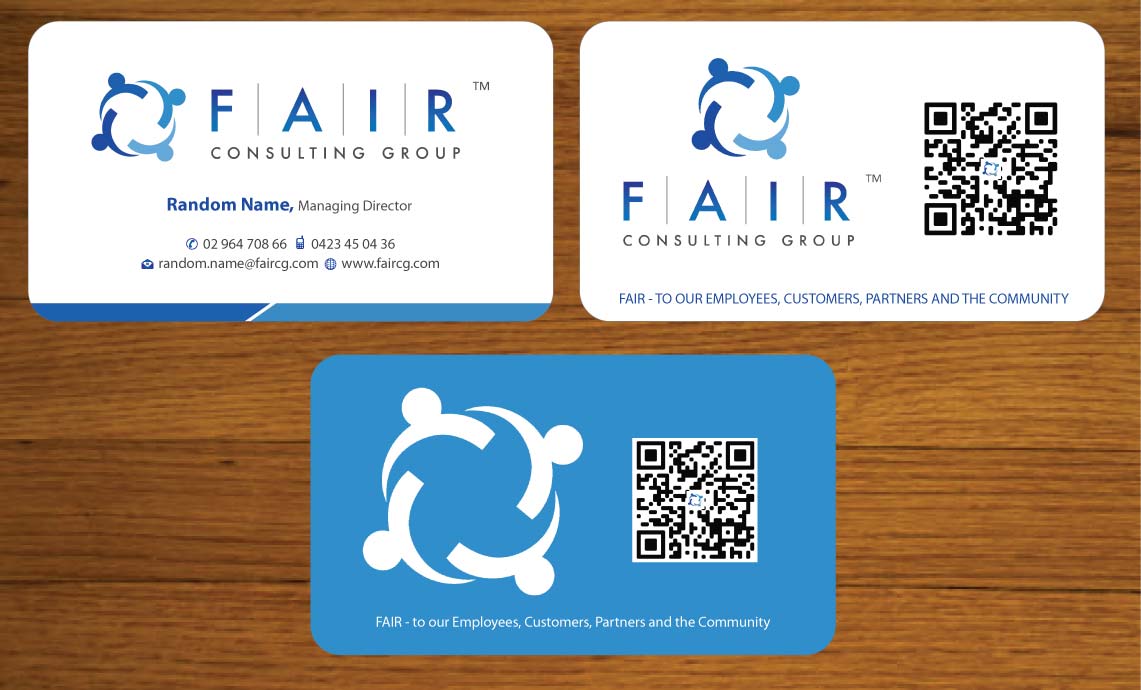 Diseño de Tarjeta de Presentación por Sbss para FAIR Consulting Group Pty Ltd. | Diseño #1431527