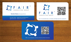 Visitenkarten-Design von Sbss für FAIR Consulting Group Pty Ltd. | Design: #1431529