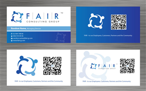 Visitenkarten-Design von Sbss für FAIR Consulting Group Pty Ltd. | Design: #1433063