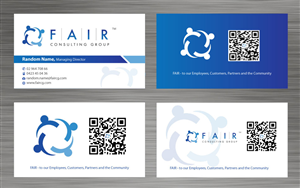 Visitenkarten-Design von Sbss für FAIR Consulting Group Pty Ltd. | Design: #1433079
