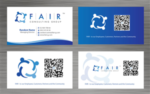 Visitenkarten-Design von Sbss für FAIR Consulting Group Pty Ltd. | Design: #1433083