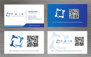 Visitenkarten-Design von Sbss für FAIR Consulting Group Pty Ltd. | Design: #1433094