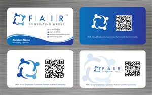 Visitenkarten-Design von Sbss für FAIR Consulting Group Pty Ltd. | Design: #1433131