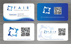 Business Card Design by Sbss for FAIR Consulting Group Pty Ltd. | Design: #1433137
