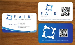 Business Card Design by Sbss for FAIR Consulting Group Pty Ltd. | Design: #1433162