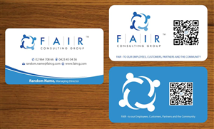 Visitenkarten-Design von Sbss für FAIR Consulting Group Pty Ltd. | Design: #1433188