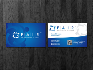 Diseño de Tarjeta de Presentación por Atvento Graphics para FAIR Consulting Group Pty Ltd. | Diseño: #1422555
