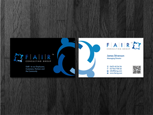 Visitenkarten-Design von Atvento Graphics für FAIR Consulting Group Pty Ltd. | Design: #1422556