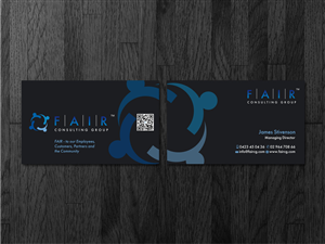 Visitenkarten-Design von Atvento Graphics für FAIR Consulting Group Pty Ltd. | Design: #1422558