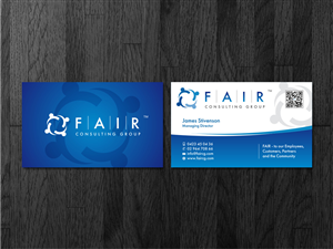 Visitenkarten-Design von Atvento Graphics für FAIR Consulting Group Pty Ltd. | Design: #1422559