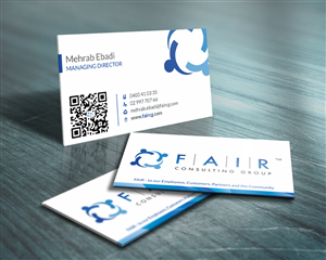 Diseño de Tarjeta de Presentación por HYPdesign para FAIR Consulting Group Pty Ltd. | Diseño: #1386788