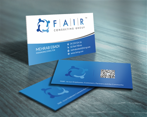 Visitenkarten-Design von HYPdesign für FAIR Consulting Group Pty Ltd. | Design: #1431870