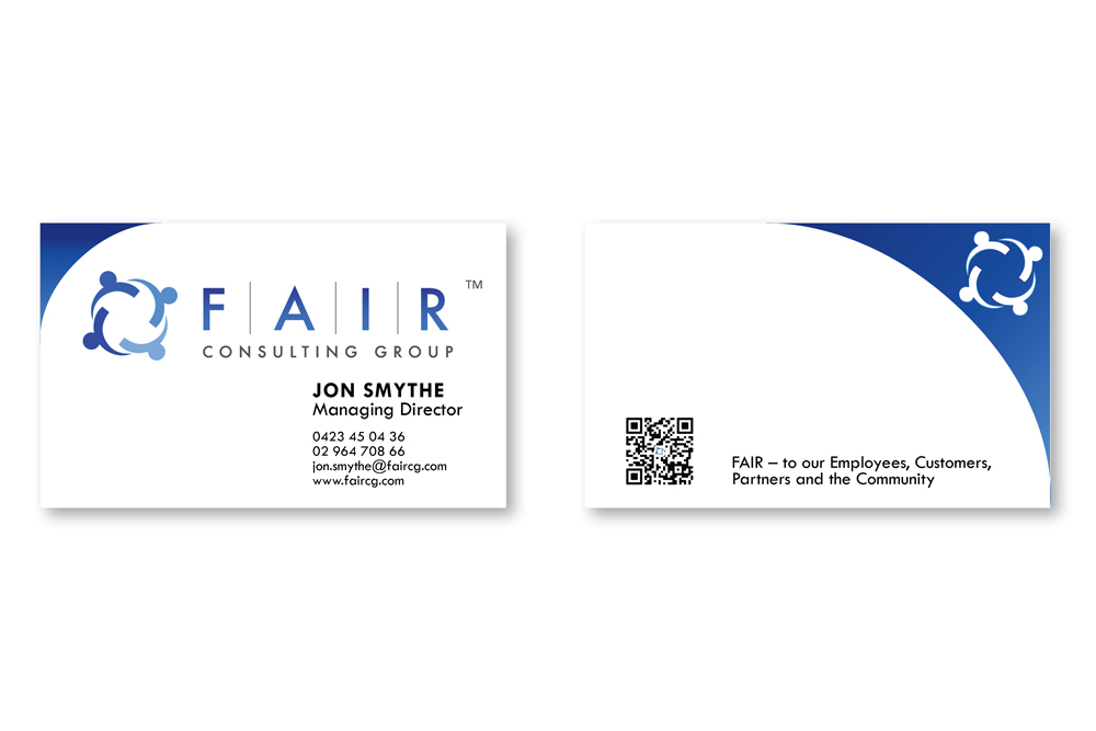 Business Card Design by Emmy for FAIR Consulting Group Pty Ltd. | Design #1408655