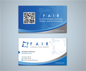Visitenkarten-Design von MDesign für FAIR Consulting Group Pty Ltd. | Design: #1452293