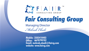Business Card Design by Mosho-Graphics