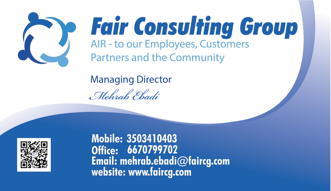 Business Card Design by Mosho-Graphics for FAIR Consulting Group Pty Ltd. | Design #1387487