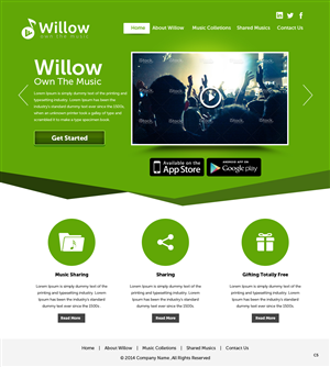 Web Design by pb for this project | Design #4980847