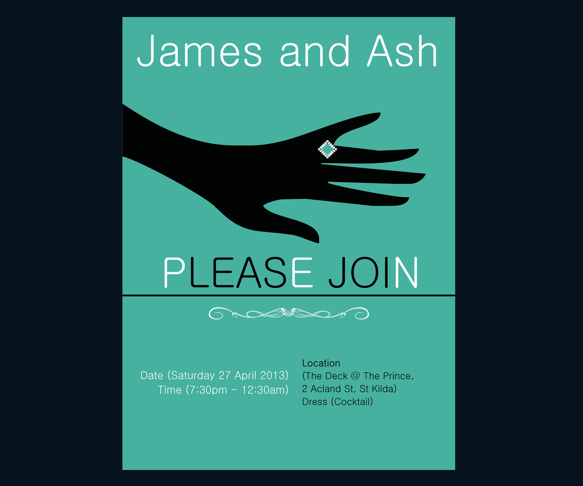 Invitation Design by Abhiranjan Yadav for this project | Design #1410992