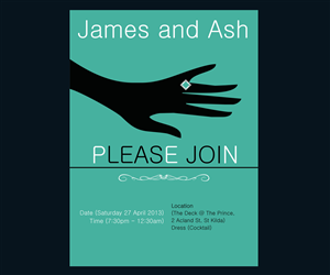 Invitation Design by Abhiranjan Yadav for this project | Design: #1410992