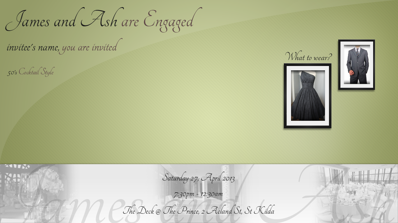 Invitation Design by JoostKroes for this project | Design #1448224
