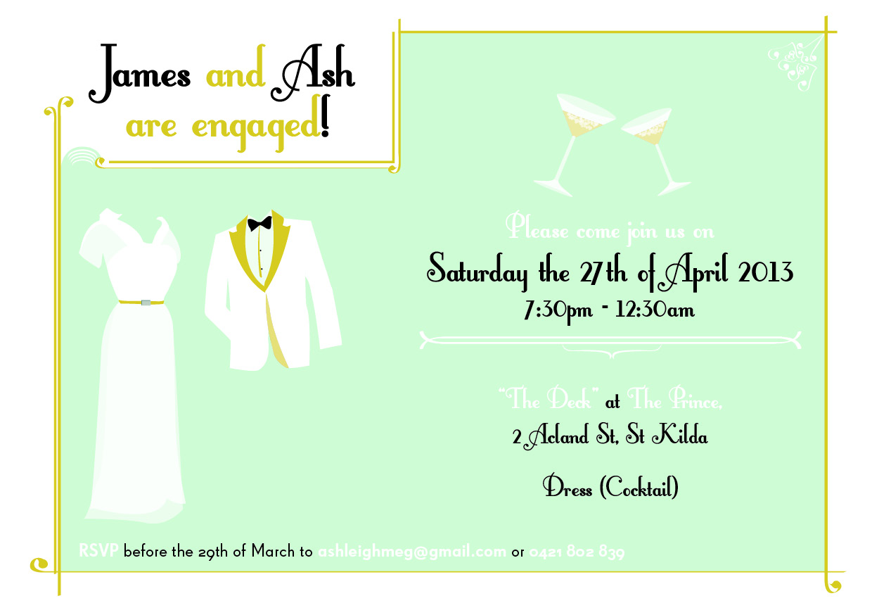 Invitation Design by Meytar for this project | Design #1398164