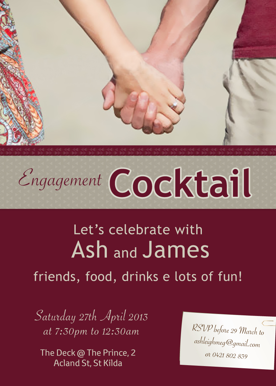 Invitation Design by Fernanda Spina for this project | Design #1397411