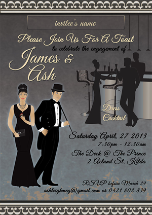 Invitation Design by menriquez for this project | Design: #1454332