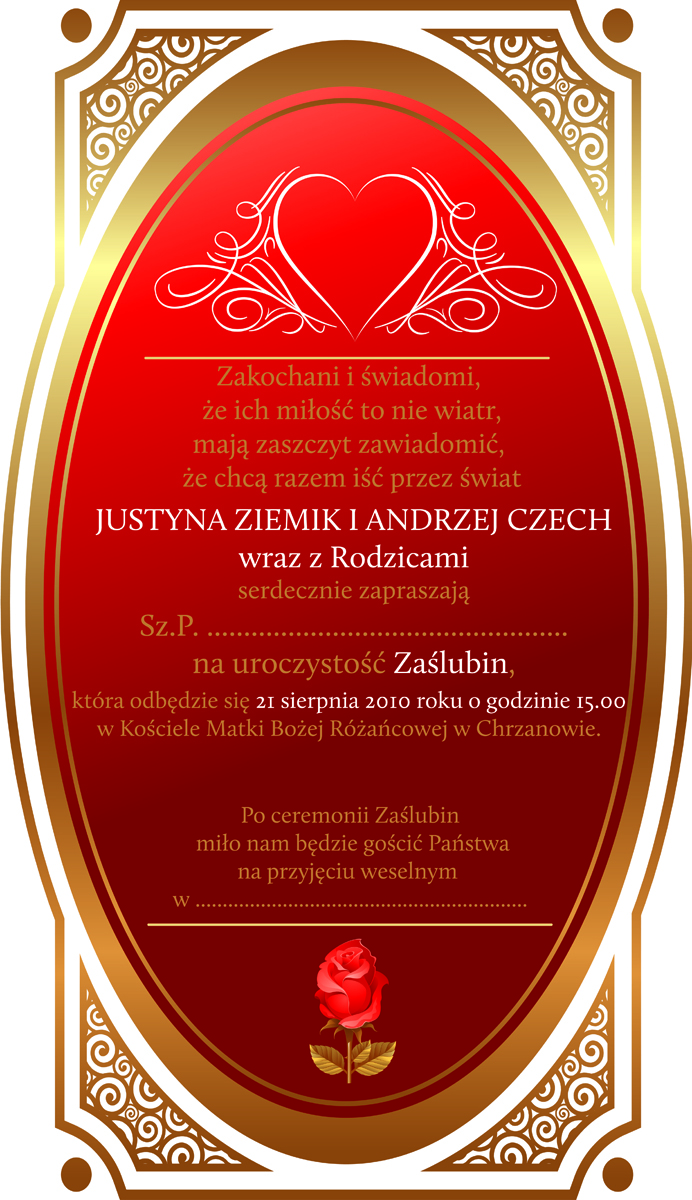 Invitation Design by klakson for this project | Design #1397011