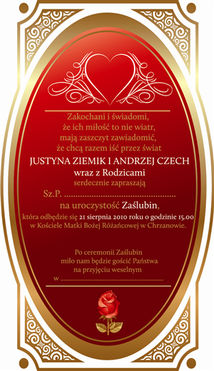 Invitation Design by klakson for this project | Design: #1397011