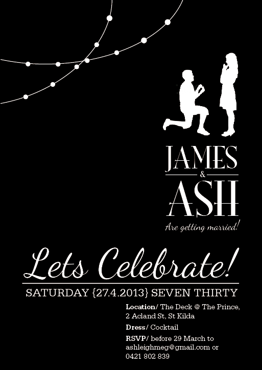 Invitation Design by kiwi-carla for this project | Design #1391628