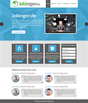 Diseño Web por Advent Innovative para Jobinger | Diseño: #5017920