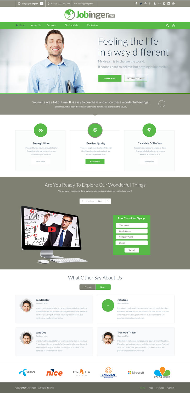 Web Design by Advent Innovative for Jobinger | Design #5020529