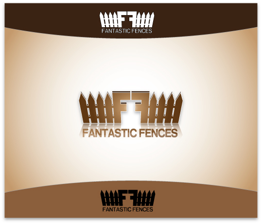 Logo Design by ficiuc flavius for Fantastic fencing | Design #242553
