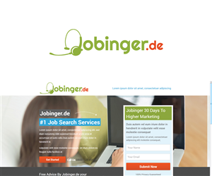 Jobinger.de | Logo Design by Dzains