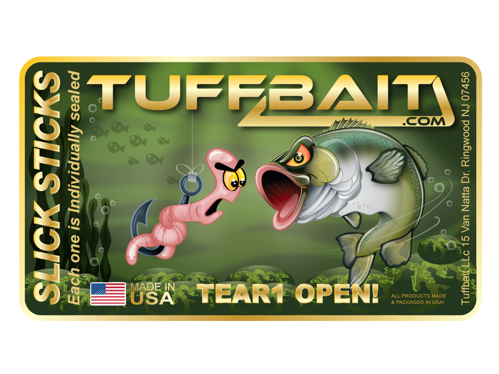 Label Design by Zinkblot for Tuffbait LLC | Design #5008315