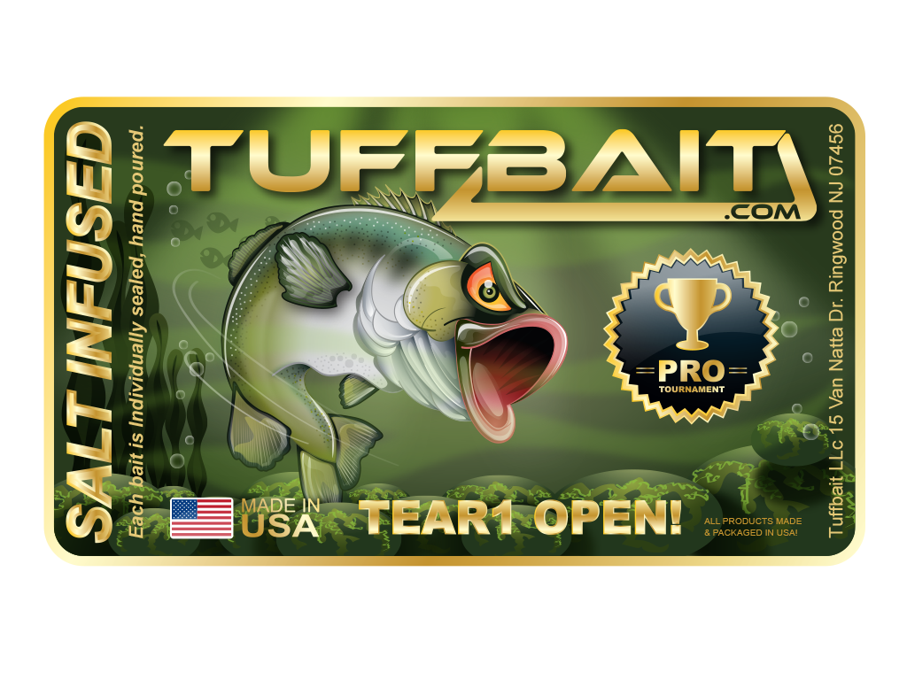 Label Design by Zinkblot for Tuffbait LLC | Design #5008860