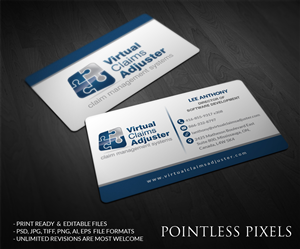 Business Card Design by Pointless Pixels India