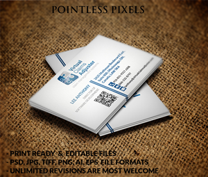 Business Card Design by Pointless Pixels India for Virtual Claims Adjuster Inc. | Design: #4931185