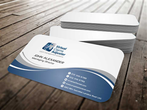 Business Card Design by szabist for Virtual Claims Adjuster Inc. | Design: #4930589