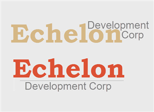 Logo Design by zamzak for Echelon Developments | Design: #4934312