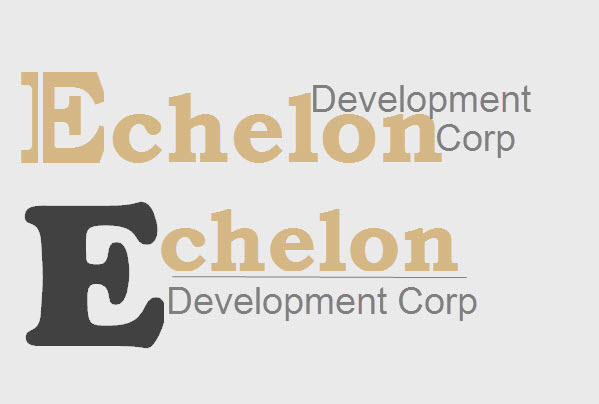 Diseño de Logo por zamzak para Echelon Developments | Diseño #4935537