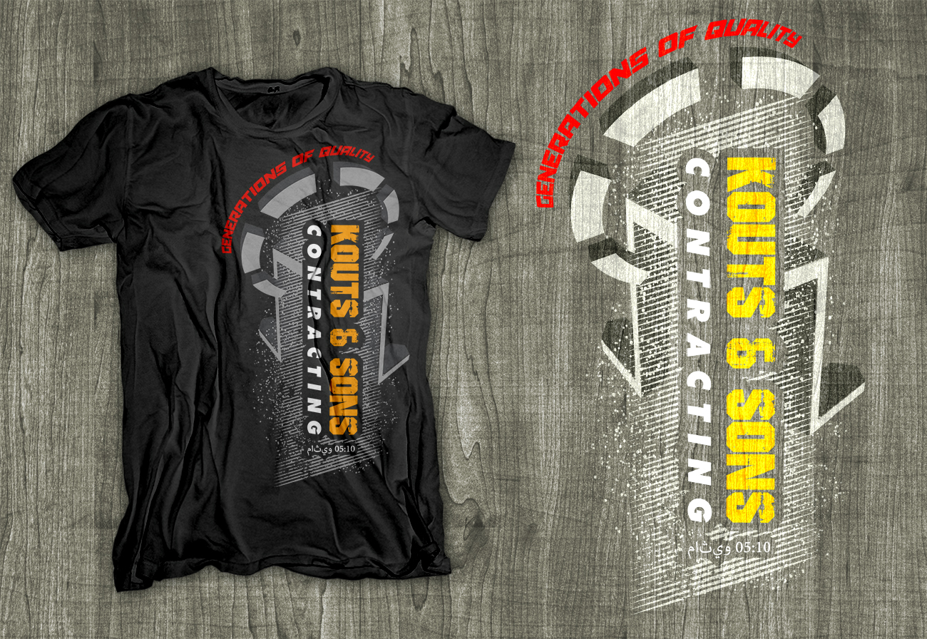 T-shirt Design by dsgrapiko for Kouts & Sons Inc. | Design #4934517