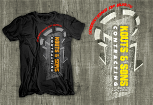 T-shirt Design by dsgrapiko for Kouts & Sons Inc. | Design: #4934517