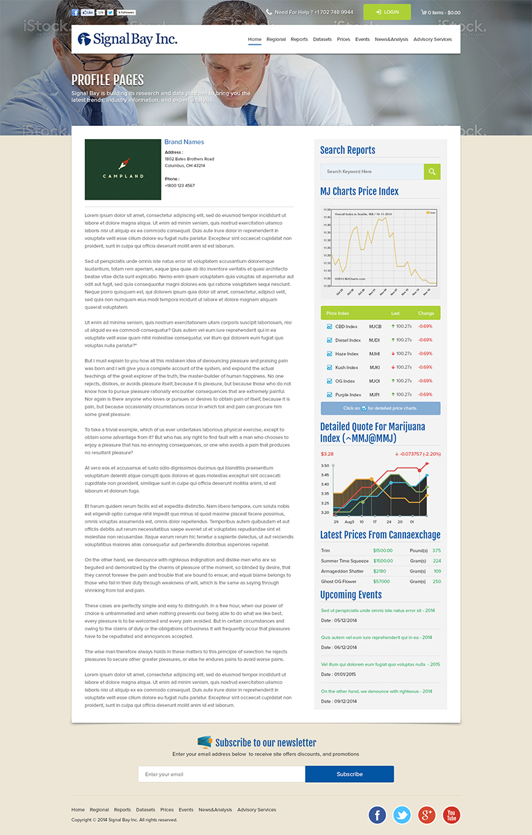 Design Wordpress par Mayank Patel pour Signal Bay, Inc. | Design #5018825